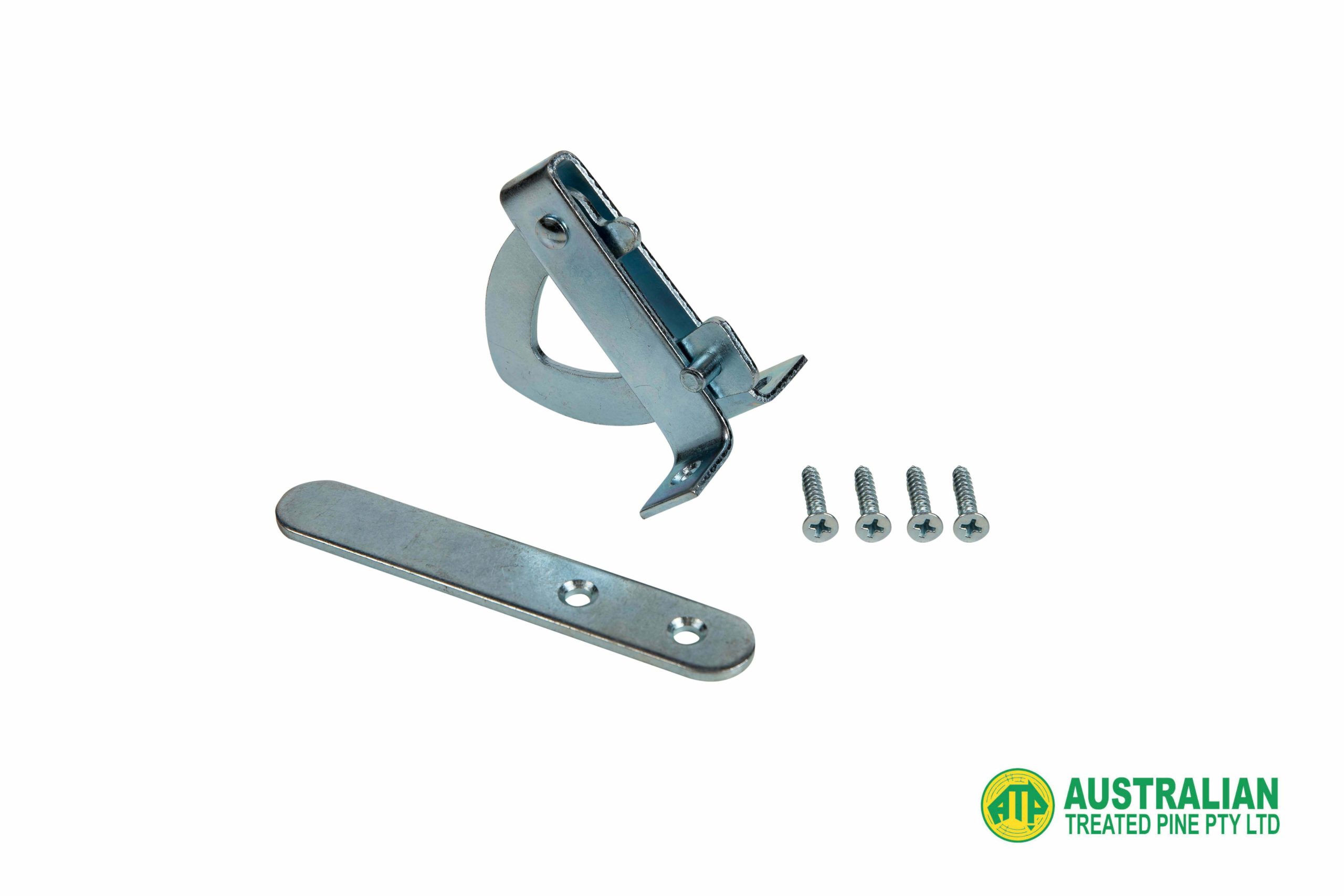 Gate Latch "D" Pattern Zinc Plated