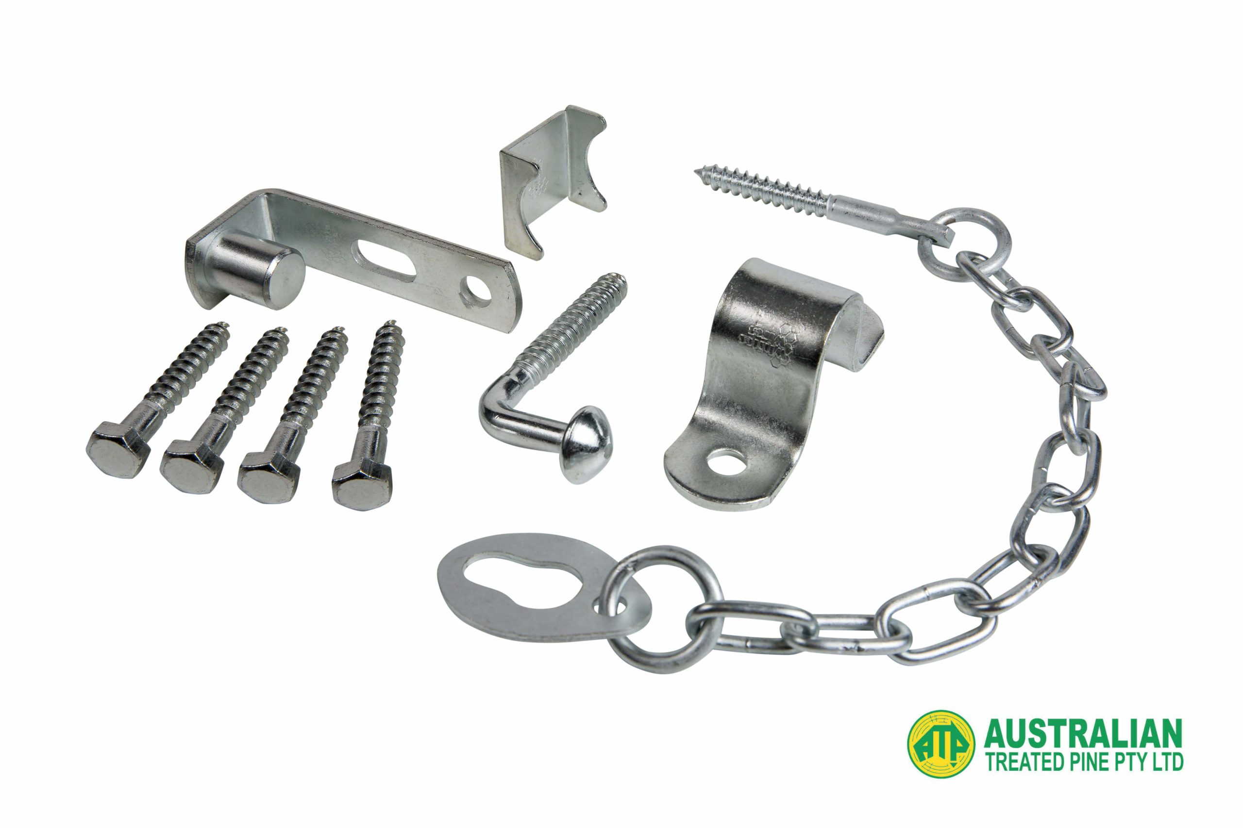 Gate Fitting Set FG15 Ring Latch Multi Fit