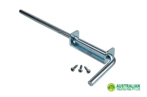 Drop Bolt 300mm Zinc Plated