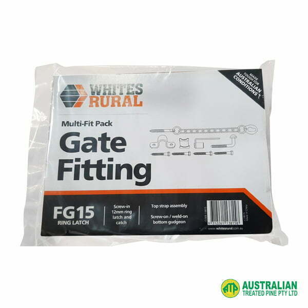 Gate Fitting Set FG15 Ring Latch Multi Fit