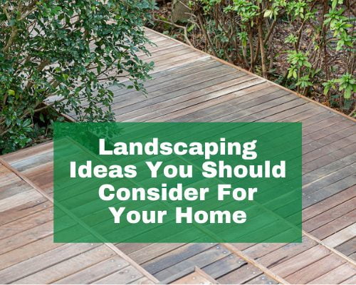 home landscaping ideas