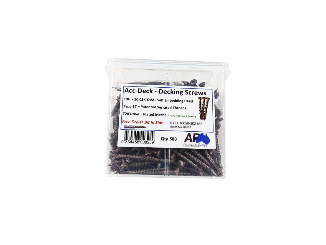 Decking Screws Counter sunk Type17
