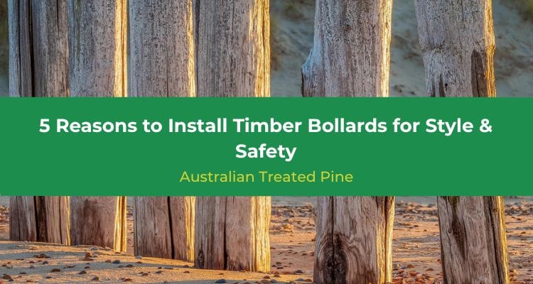 timber bollards
