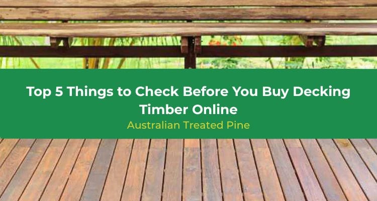 Buy Decking Timber Online
